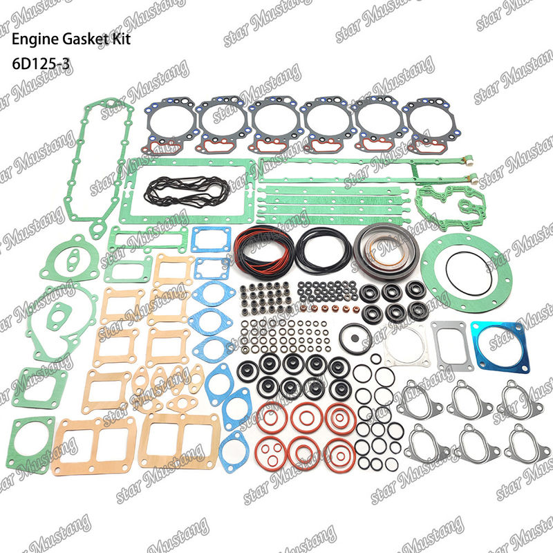 Bộ ghép đầy đủ 6D125-3 Bộ ghép cho các bộ phận sửa chữa động cơ diesel Komatsu