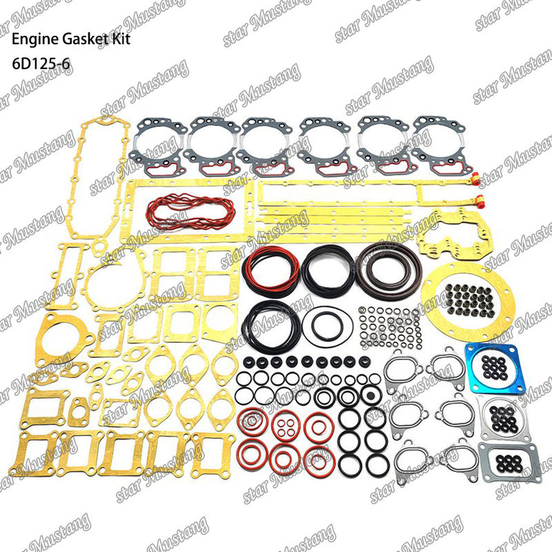 Bộ ghép đầy đủ 6D125-6 Bộ ghép cho các bộ phận sửa chữa động cơ diesel Komatsu
