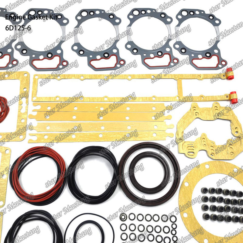 Bộ ghép đầy đủ 6D125-6 Bộ ghép cho các bộ phận sửa chữa động cơ diesel Komatsu