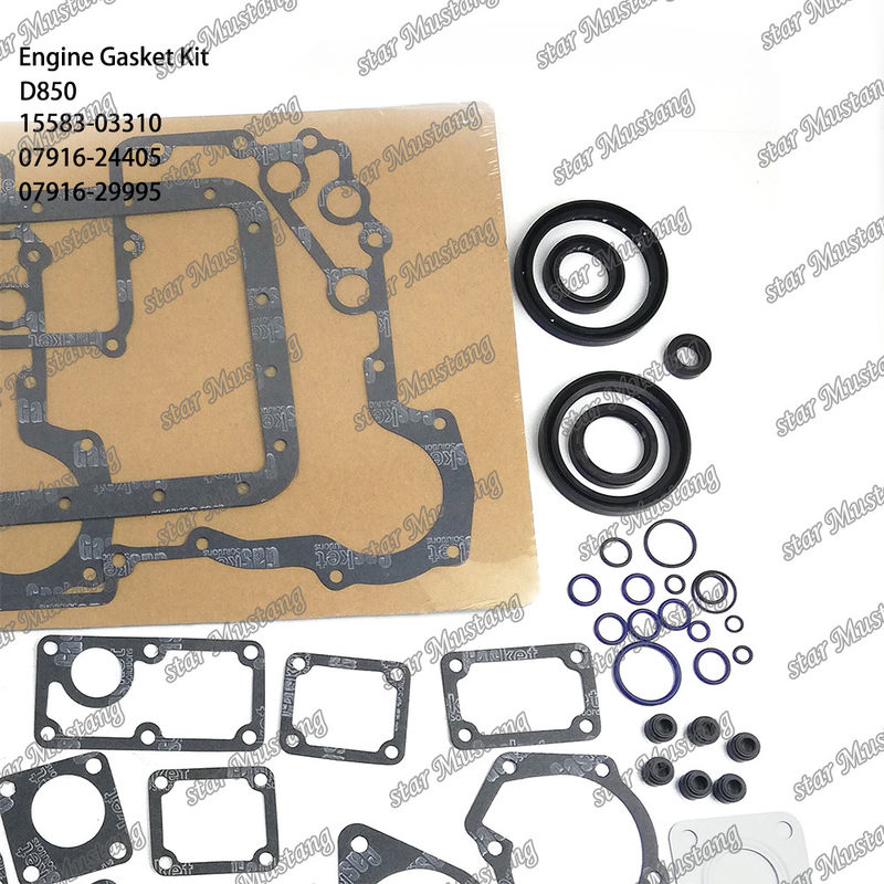 D850 Bộ đệm đầy đủ Đệm đầu 15583-03310 Lên 07916-24405 Dưới 07916-29995 Thích hợp cho Kubota