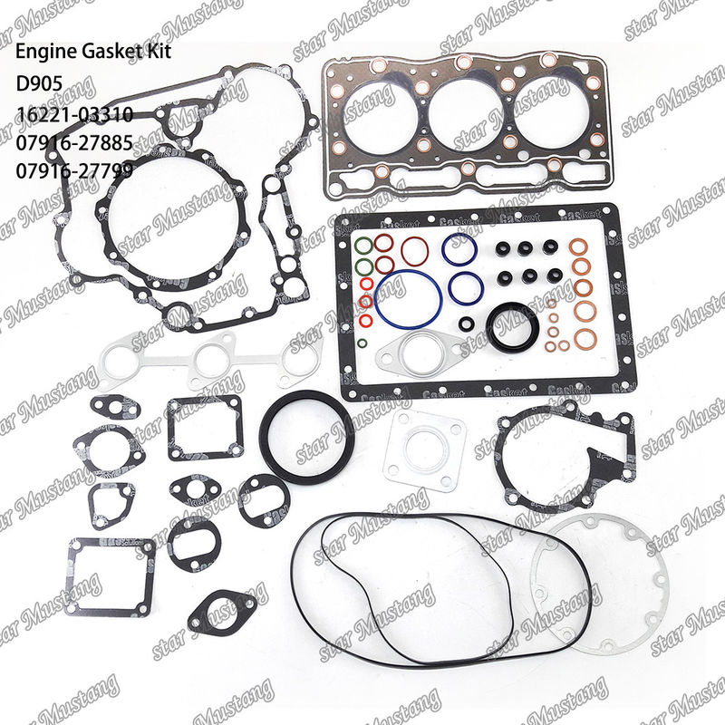 D905 Bộ đệm đầy đủ Đầu đệm 16221-03310 trên 07916-27885 dưới 07916-27799 Thích hợp cho Kubota