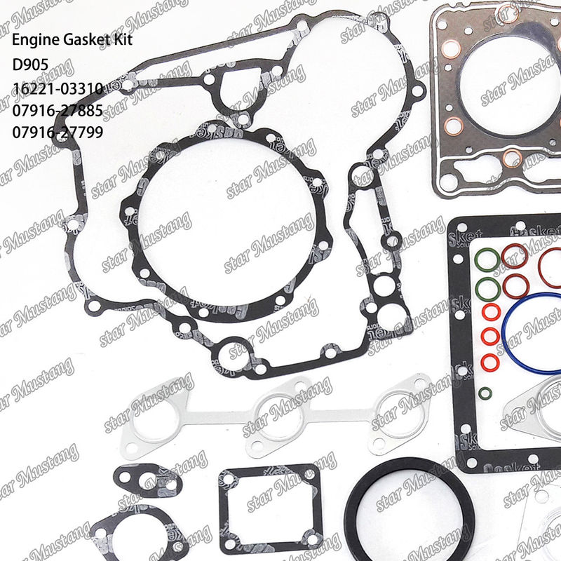 D905 Bộ đệm đầy đủ Đầu đệm 16221-03310 trên 07916-27885 dưới 07916-27799 Thích hợp cho Kubota