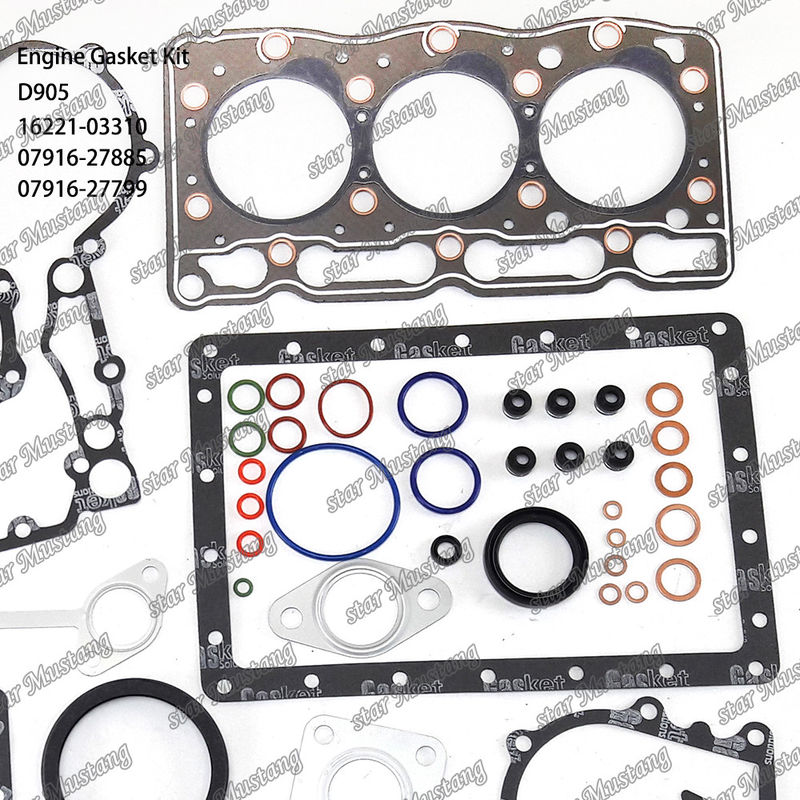 D905 Bộ đệm đầy đủ Đầu đệm 16221-03310 trên 07916-27885 dưới 07916-27799 Thích hợp cho Kubota
