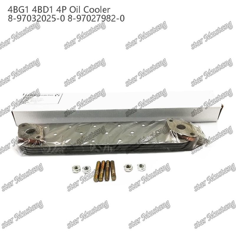 Máy làm mát dầu 4BG1 4BD1 4P 8-97032025-0 8-97027982-0 Đối với phụ tùng động cơ Isuzu