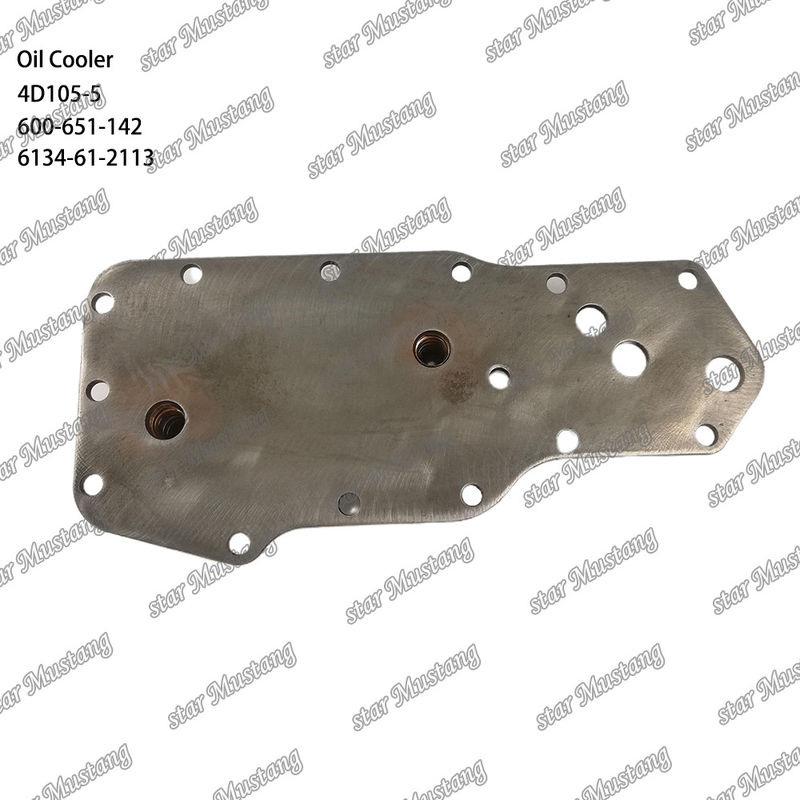 Máy làm mát dầu 4D105-5 600-651-142 6134-61-2113 Đối với phụ tùng động cơ KUMATSU