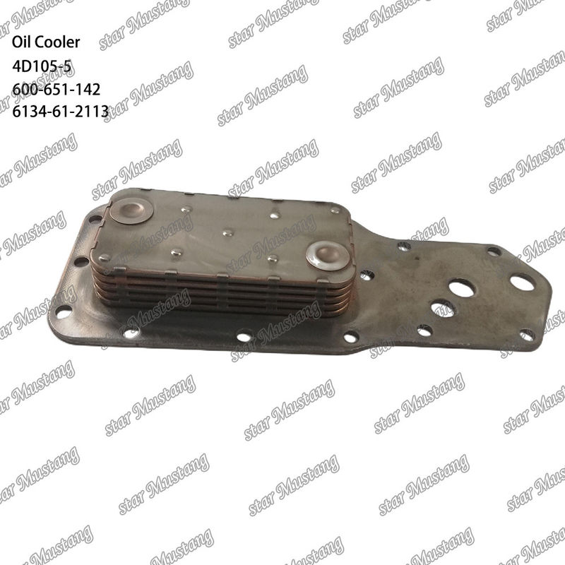 Máy làm mát dầu 4D105-5 600-651-142 6134-61-2113 Đối với phụ tùng động cơ KUMATSU