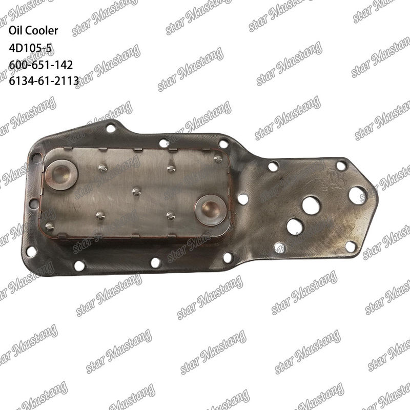 Máy làm mát dầu 4D105-5 600-651-142 6134-61-2113 Đối với phụ tùng động cơ KUMATSU
