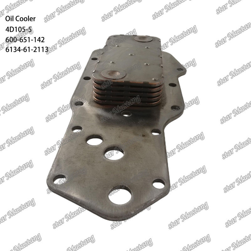 Máy làm mát dầu 4D105-5 600-651-142 6134-61-2113 Đối với phụ tùng động cơ KUMATSU