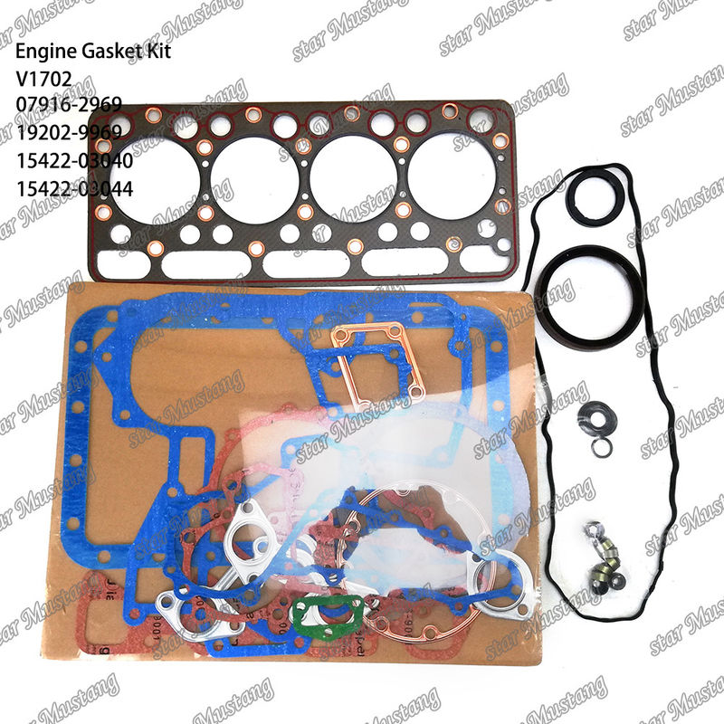 V1702 Toàn bộ đệm 07916-2969 19202-9969 15422-03040 15422-03044 Thích hợp cho Kubota