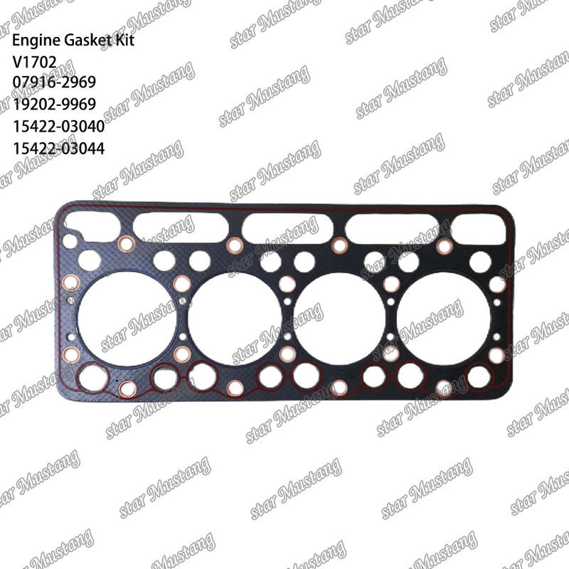 V1702 Toàn bộ đệm 07916-2969 19202-9969 15422-03040 15422-03044 Thích hợp cho Kubota