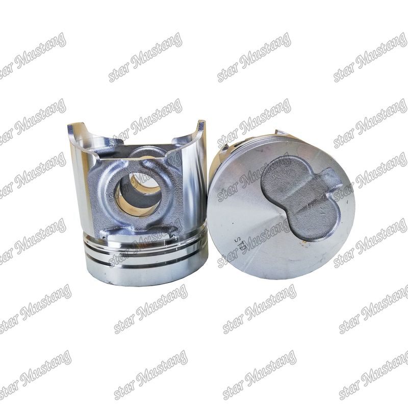 Piston 4D95S-W-1 104mm cao Komatsu đáy 6202-32-2140 6201-32-2121 Cho bộ phận phụ tùng động cơ Kumatsu
