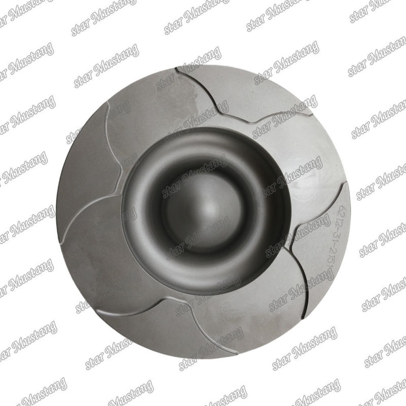 Piston 6D140 S6D140-1 Các mô hình áp dụng Excavator PC650-3 Bulldozer D135-2 D155-3 Cho bộ phận phụ tùng động cơ Kumatsu
