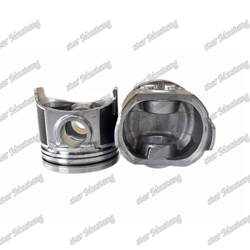 Piston V2607 CR Phòng đốt 45,5mm 1J700-21110 Cho bộ phận phụ tùng động cơ Kubota