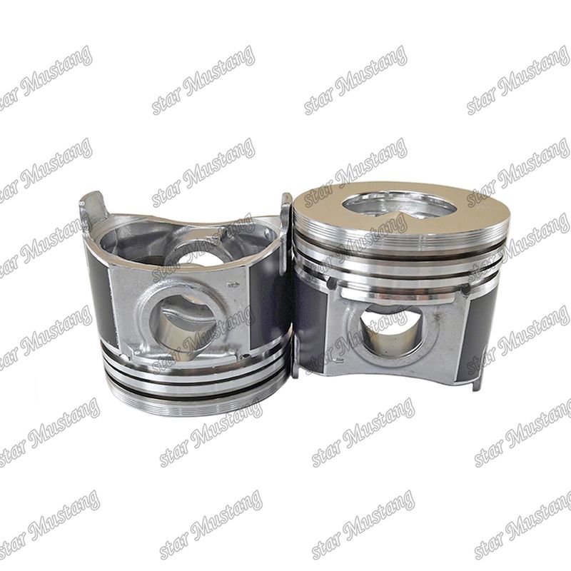 Piston V2607 CR Phòng đốt 45,5mm 1J700-21110 Cho bộ phận phụ tùng động cơ Kubota