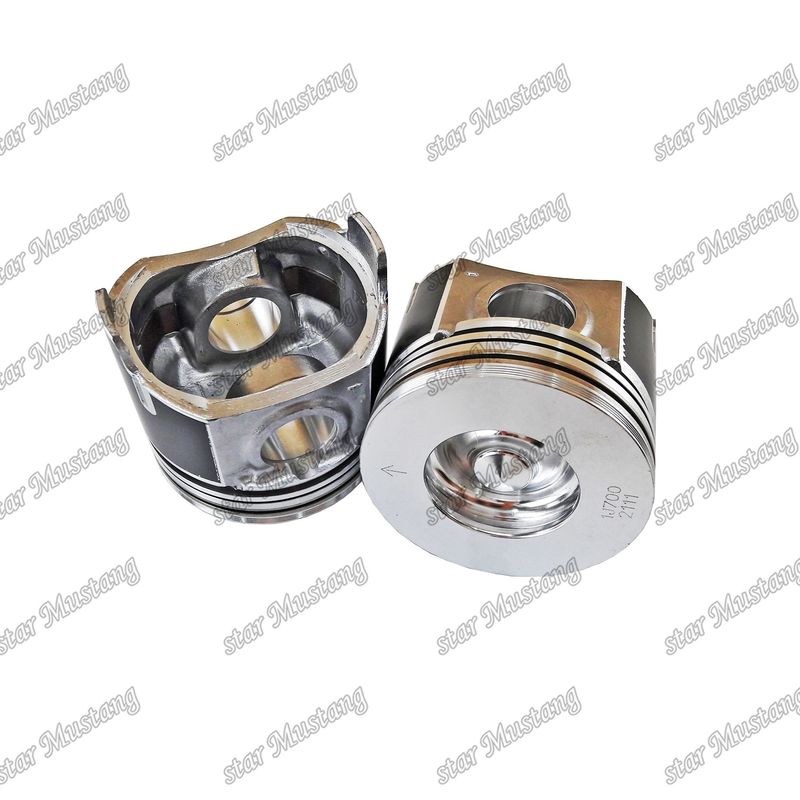 Piston V2607 CR Phòng đốt 45,5mm 1J700-21110 Cho bộ phận phụ tùng động cơ Kubota