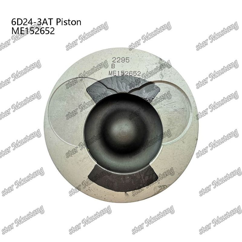 Piston 6D24-3AT Phòng đốt bán anodic 66mm ME152652 Đối với phụ tùng động cơ Mitsubishi