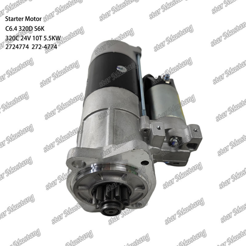 Động cơ khởi động Động cơ khởi động C6.4 320D S6K 320C 24V 10T 5.5KW 2724774 272-4774 Đối với phụ tùng động cơ Caterpillar