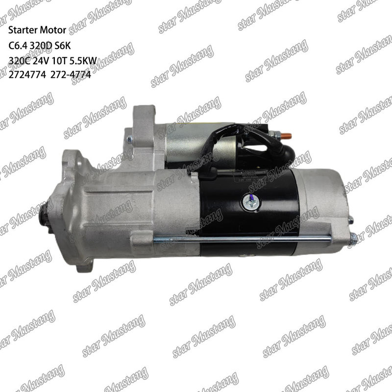 Động cơ khởi động Động cơ khởi động C6.4 320D S6K 320C 24V 10T 5.5KW 2724774 272-4774 Đối với phụ tùng động cơ Caterpillar