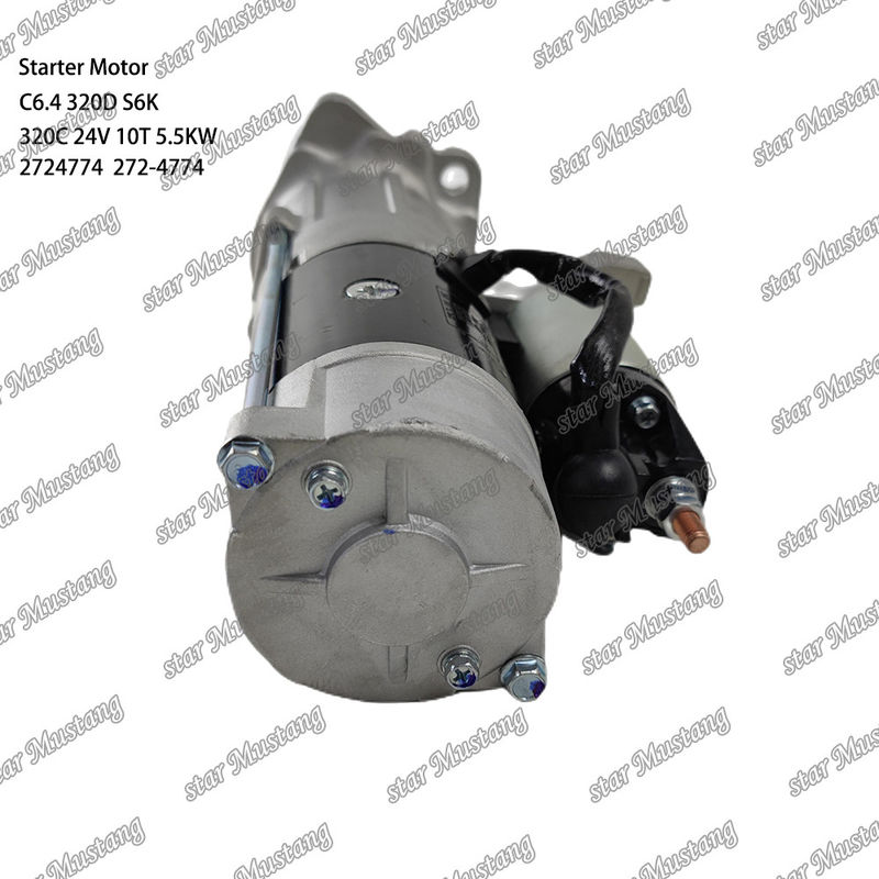 Động cơ khởi động Động cơ khởi động C6.4 320D S6K 320C 24V 10T 5.5KW 2724774 272-4774 Đối với phụ tùng động cơ Caterpillar