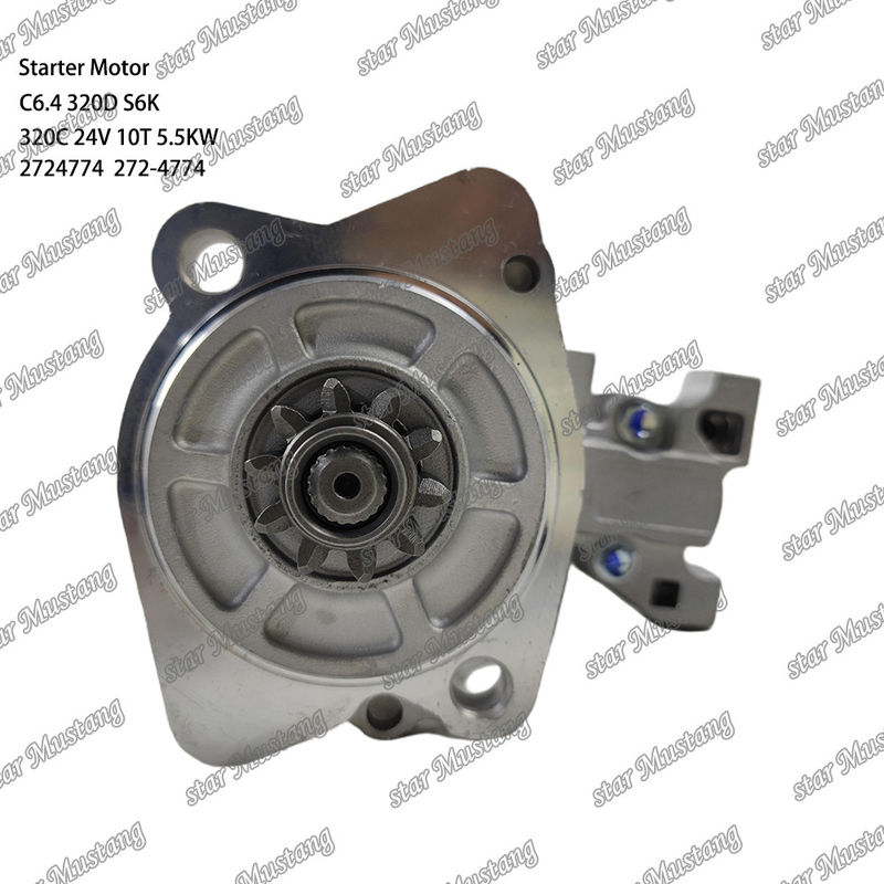 Động cơ khởi động Động cơ khởi động C6.4 320D S6K 320C 24V 10T 5.5KW 2724774 272-4774 Đối với phụ tùng động cơ Caterpillar