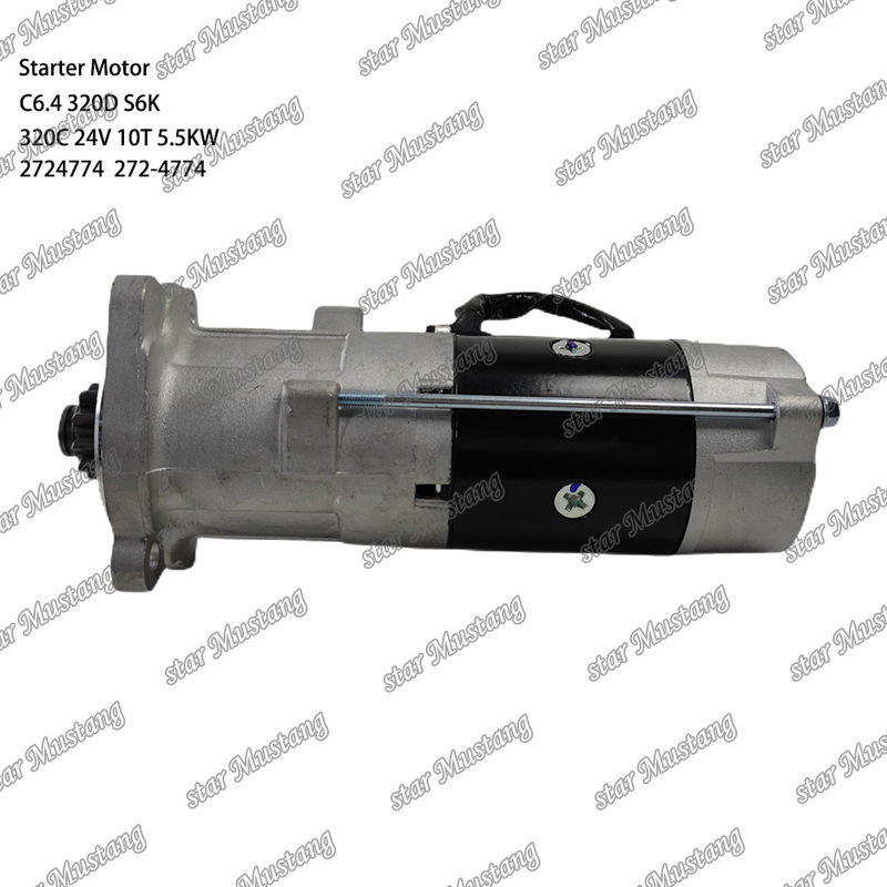 Động cơ khởi động Động cơ khởi động C6.4 320D S6K 320C 24V 10T 5.5KW 2724774 272-4774 Đối với phụ tùng động cơ Caterpillar
