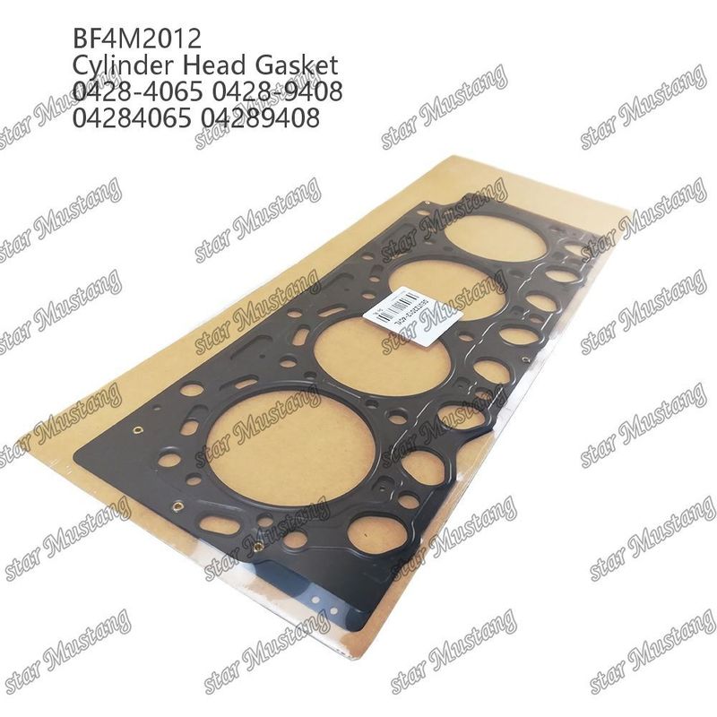 Vỏ bọc đầu xi lanh BF4M2012 Kim loại 0428-4065 0428-9408 04284065 04289 Đối với phụ tùng động cơ Deutz
