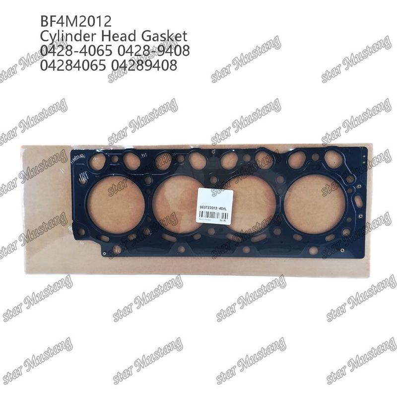 Vỏ bọc đầu xi lanh BF4M2012 Kim loại 0428-4065 0428-9408 04284065 04289 Đối với phụ tùng động cơ Deutz