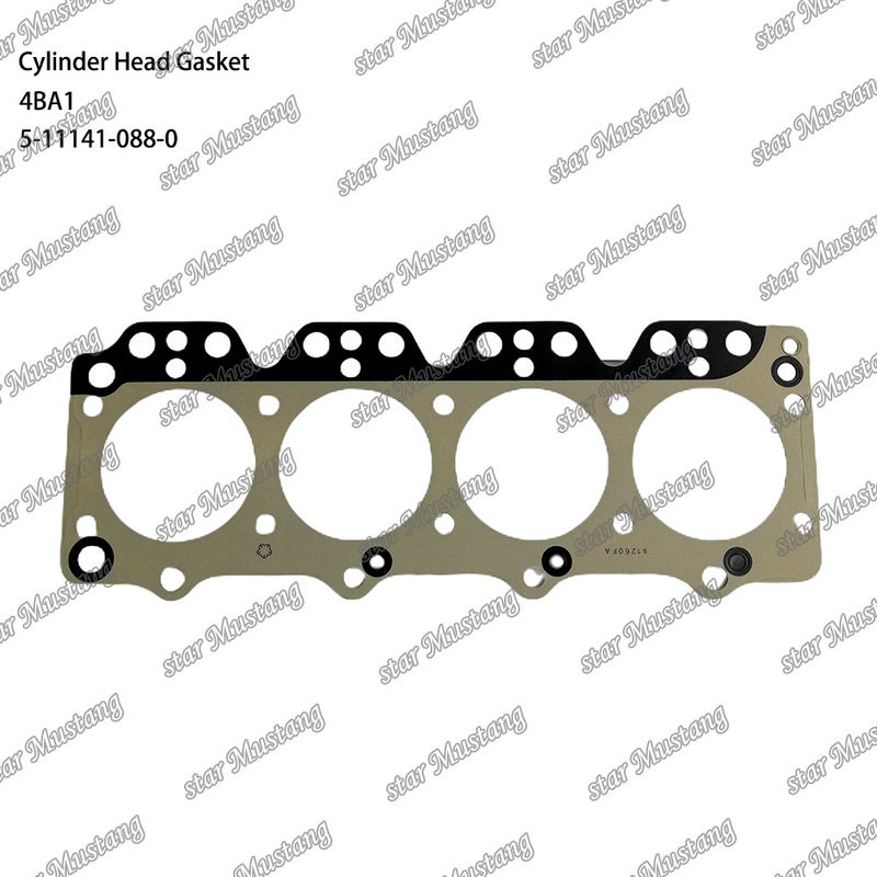 Ghi đệm đầu xi lanh 4BA1 Kim loại 5-11141-088-0 Cho bộ phận phụ tùng động cơ ISUZU