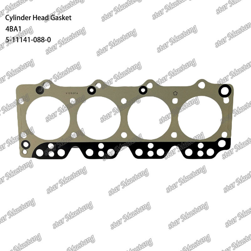 Ghi đệm đầu xi lanh 4BA1 Kim loại 5-11141-088-0 Cho bộ phận phụ tùng động cơ ISUZU