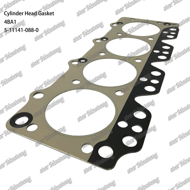 Ghi đệm đầu xi lanh 4BA1 Kim loại 5-11141-088-0 Cho bộ phận phụ tùng động cơ ISUZU