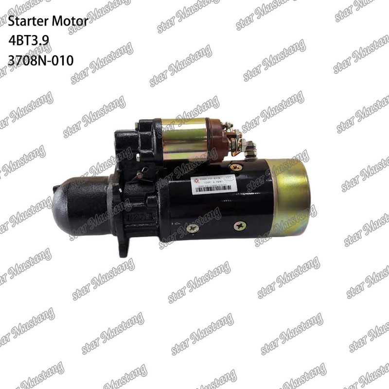 4BT3.9 Động cơ khởi động động cơ 3708N-010 24V 4.5KW 10T cho bộ phận phụ tùng động cơ CUMMINS