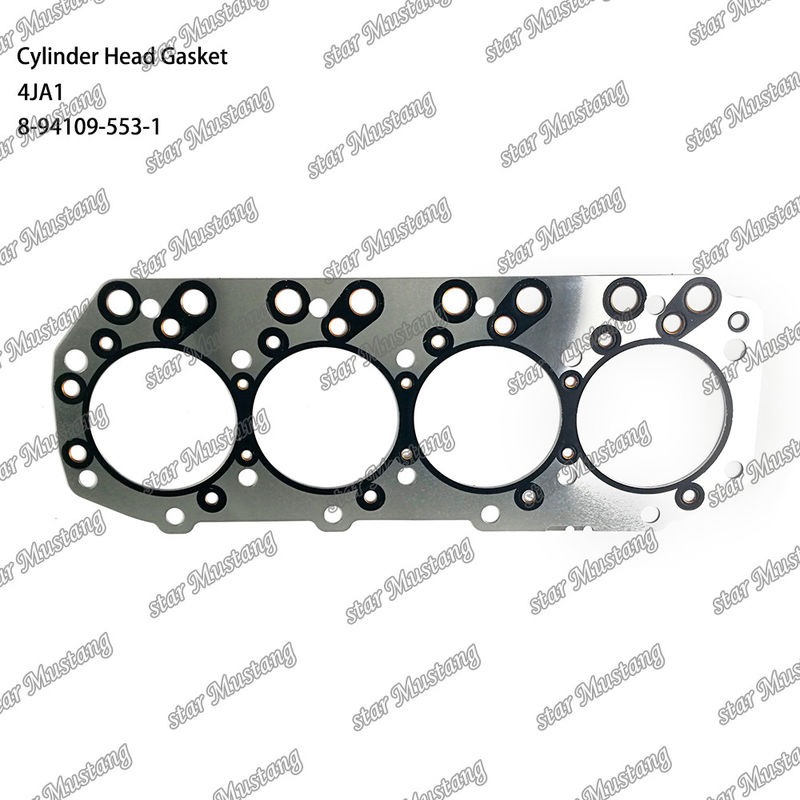 Vỏ đầu xi lanh 4JA1 8-94109-553-1 Đối với phụ tùng động cơ ISUZU