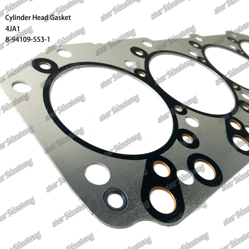 Vỏ đầu xi lanh 4JA1 8-94109-553-1 Đối với phụ tùng động cơ ISUZU