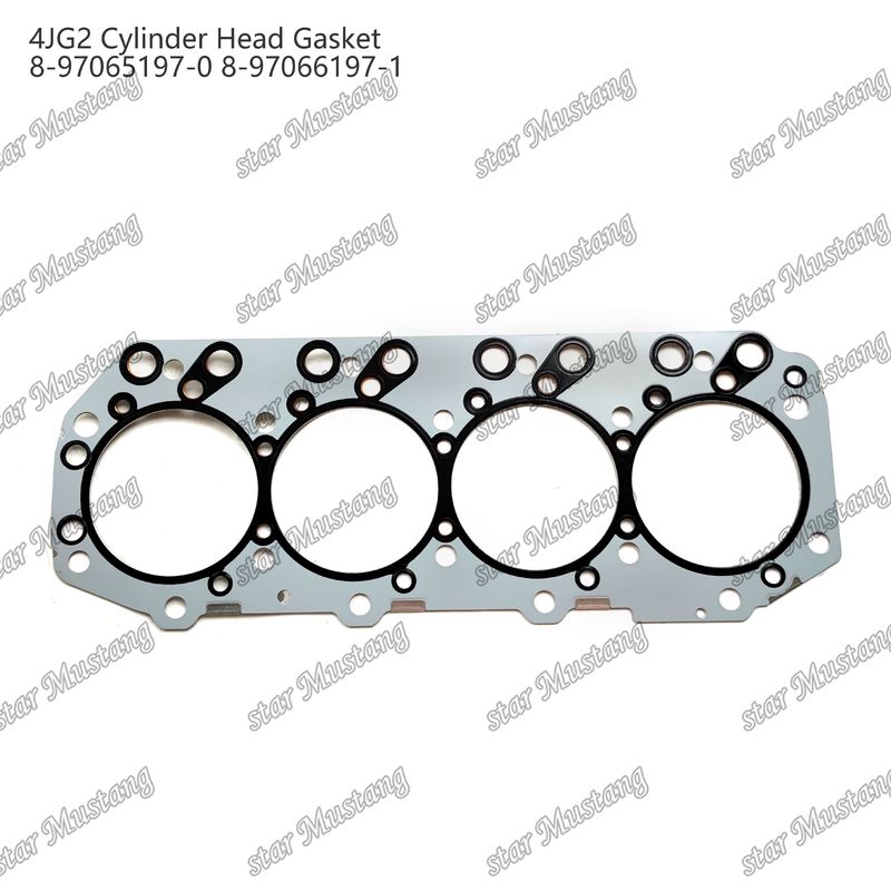 Vỏ xi lanh 4JG2 8-97065197-0 8-97066197-1 Đối với phụ tùng động cơ ISUZU