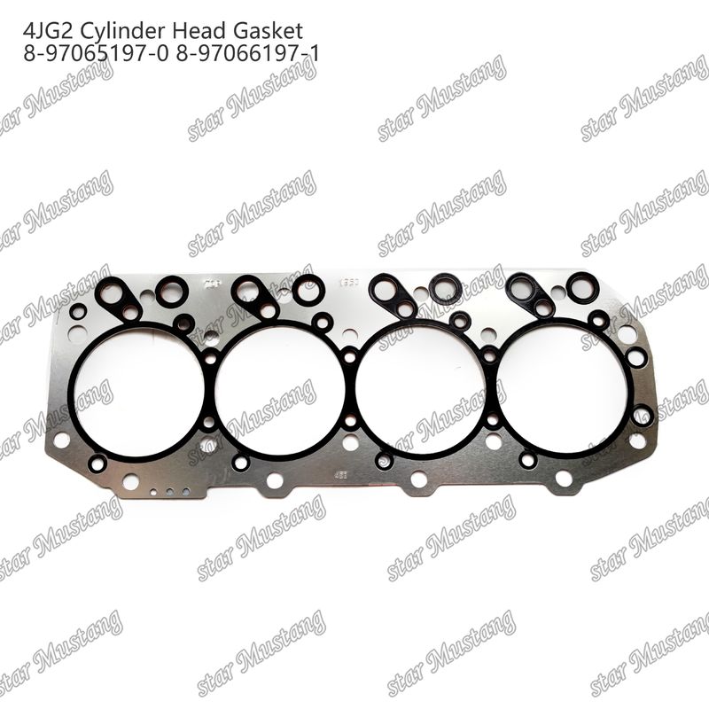 Vỏ xi lanh 4JG2 8-97065197-0 8-97066197-1 Đối với phụ tùng động cơ ISUZU