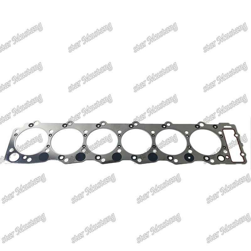 Ghi đệm đầu xi lanh 6HH1 Kim loại 6207-21-2110 Cho bộ phận phụ tùng động cơ ISUZU