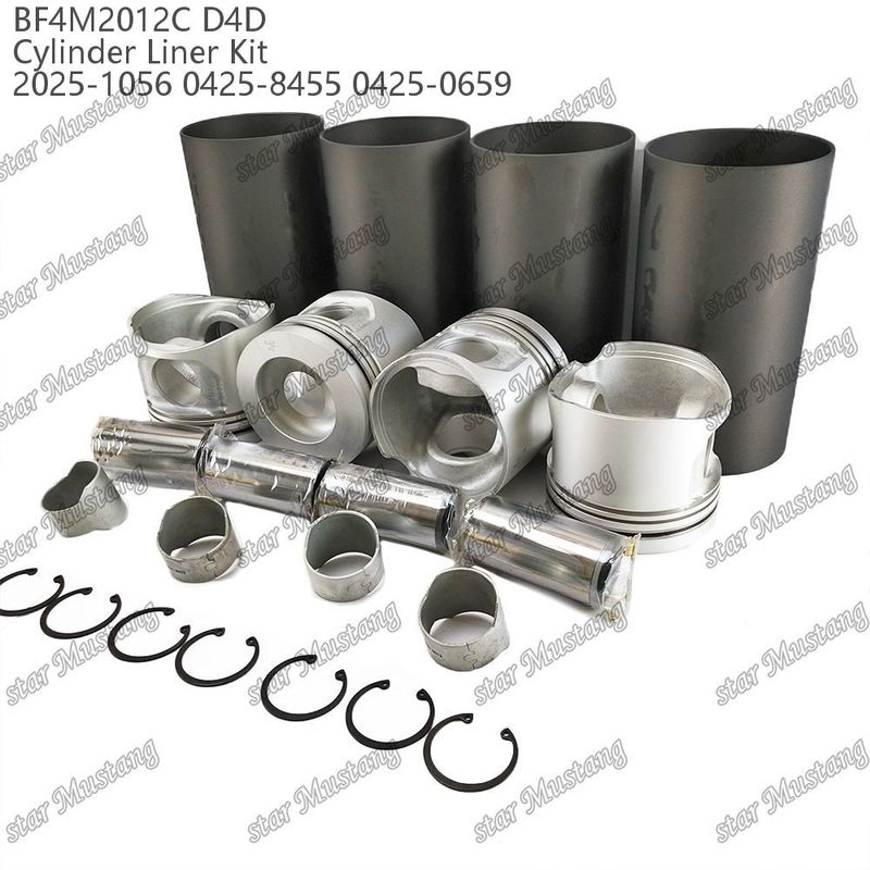 Bộ máy piston cho xe hạng nặng BF4M2012C D4D 2025-1056 0425-8455 0425-0659