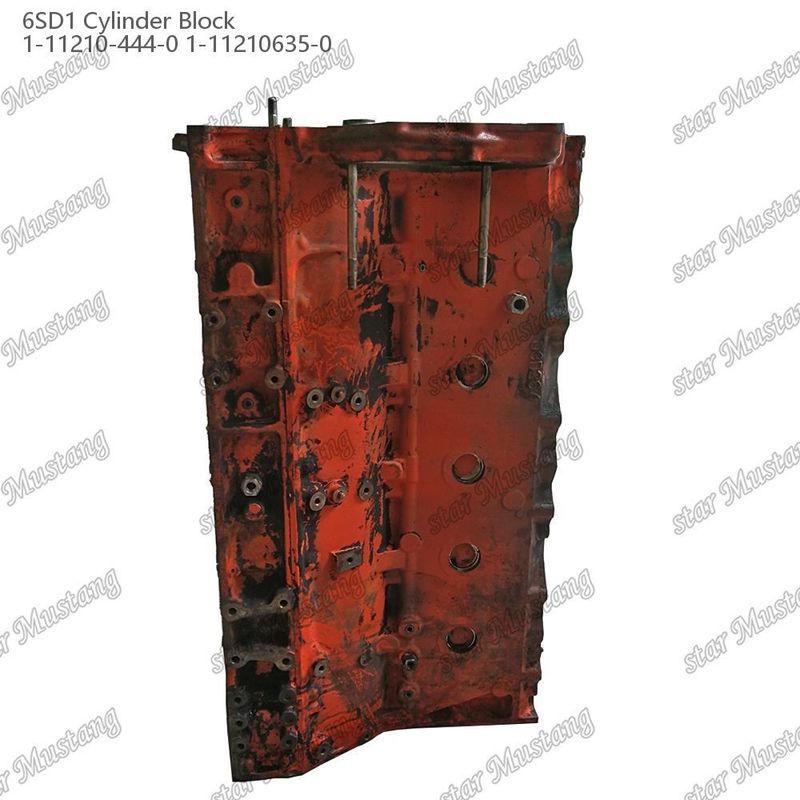 Xylanh 6SD1 Được sử dụng 1-11210-444-0 1-11210635-0 Đối với phụ tùng động cơ ISUZU