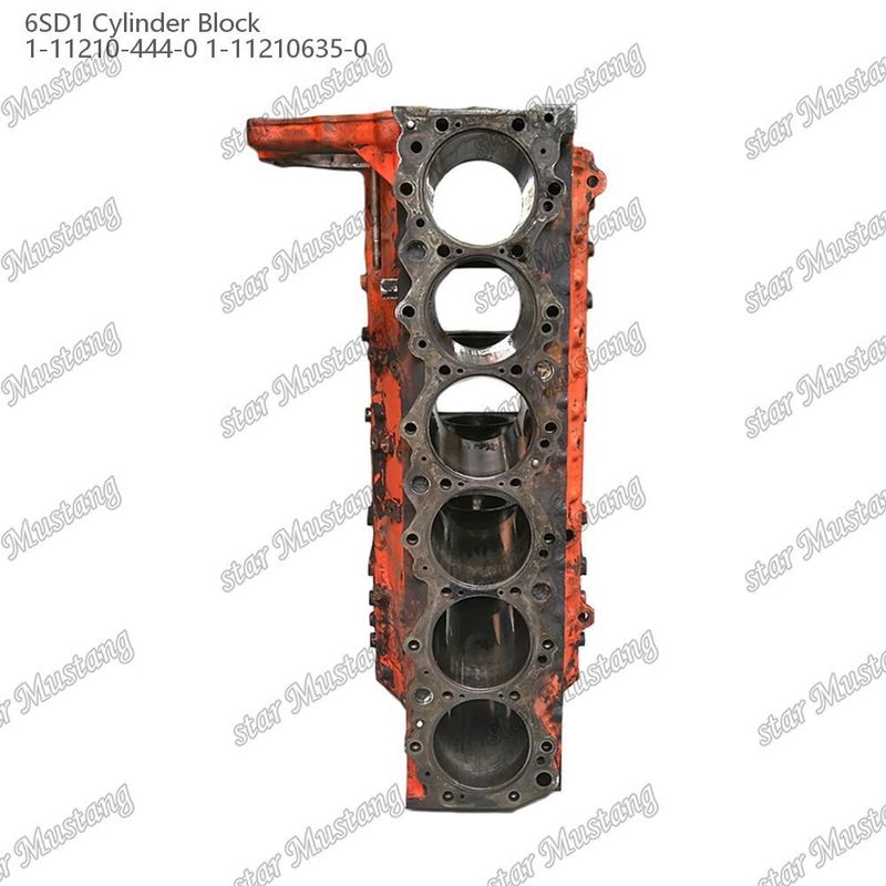Xylanh 6SD1 Được sử dụng 1-11210-444-0 1-11210635-0 Đối với phụ tùng động cơ ISUZU