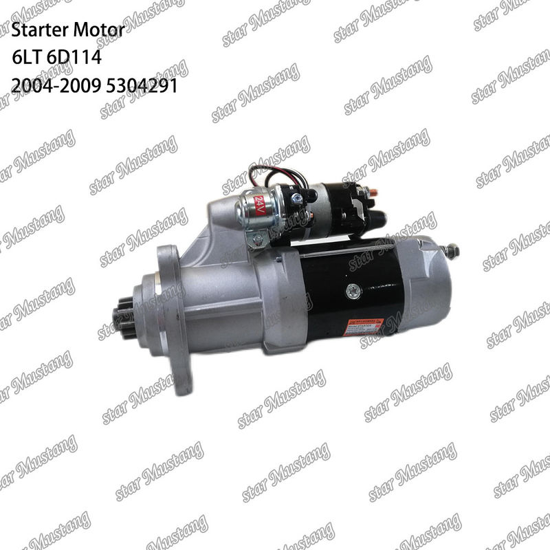 6LT 6D114 PC300-8 Động cơ khởi động động cơ 24V 12T 8.5KW 2004-2009 02T911023 5256984 5304291 Đối với phụ tùng động cơ CUMMINS