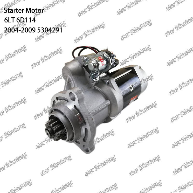 6LT 6D114 PC300-8 Động cơ khởi động động cơ 24V 12T 8.5KW 2004-2009 02T911023 5256984 5304291 Đối với phụ tùng động cơ CUMMINS