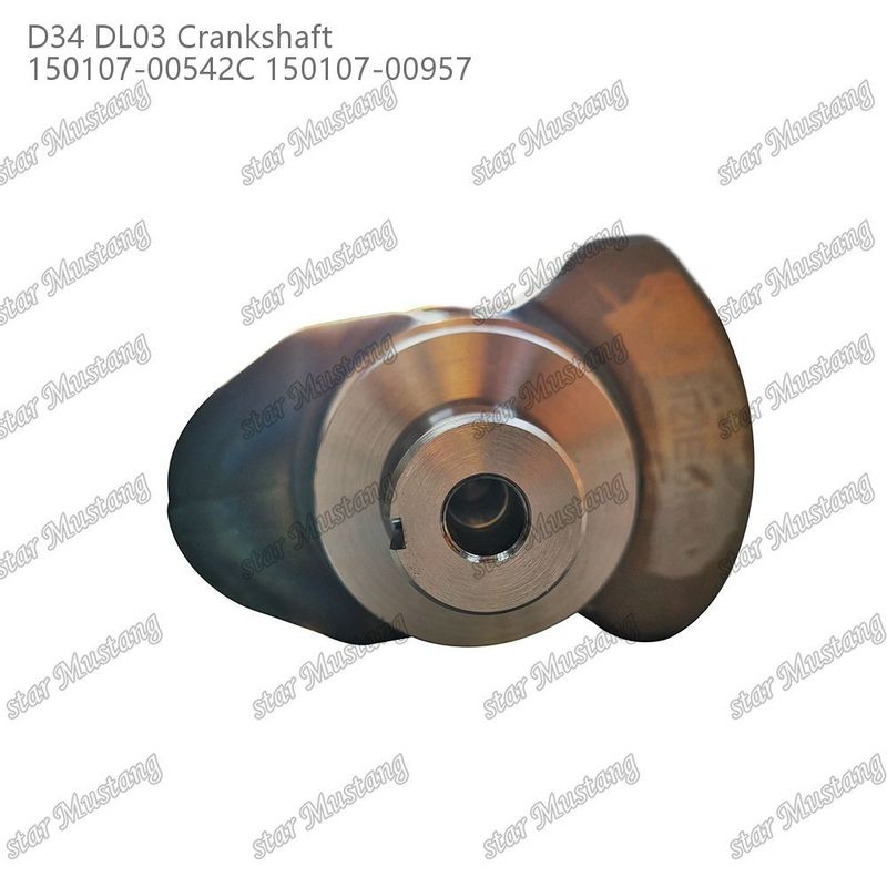 Crankshaft D34 DL03 150107-00542C 150107-00957 Thích hợp cho phụ tùng động cơ Doosan