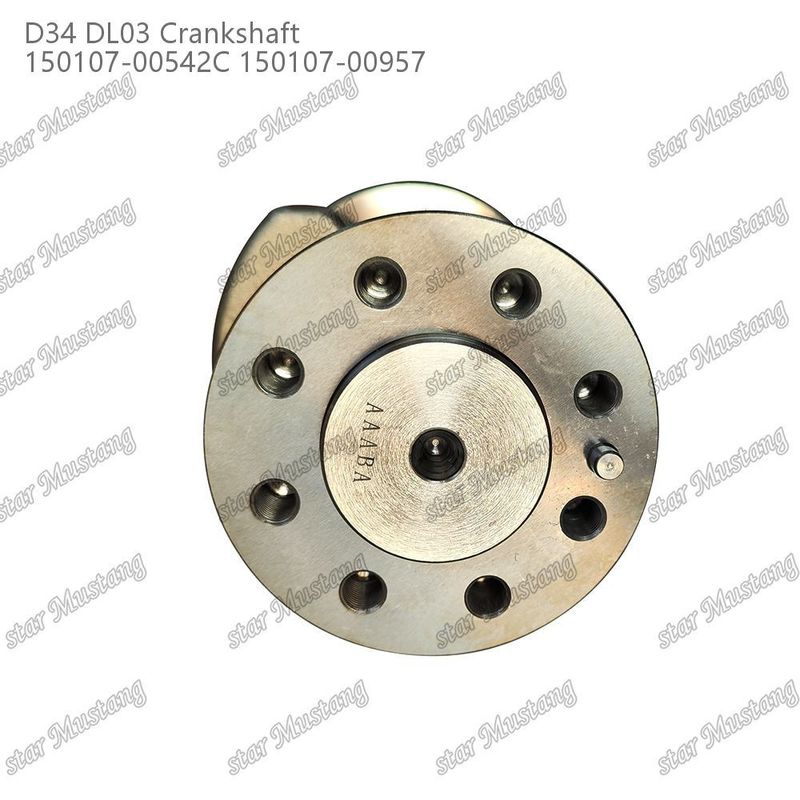 Crankshaft D34 DL03 150107-00542C 150107-00957 Thích hợp cho phụ tùng động cơ Doosan