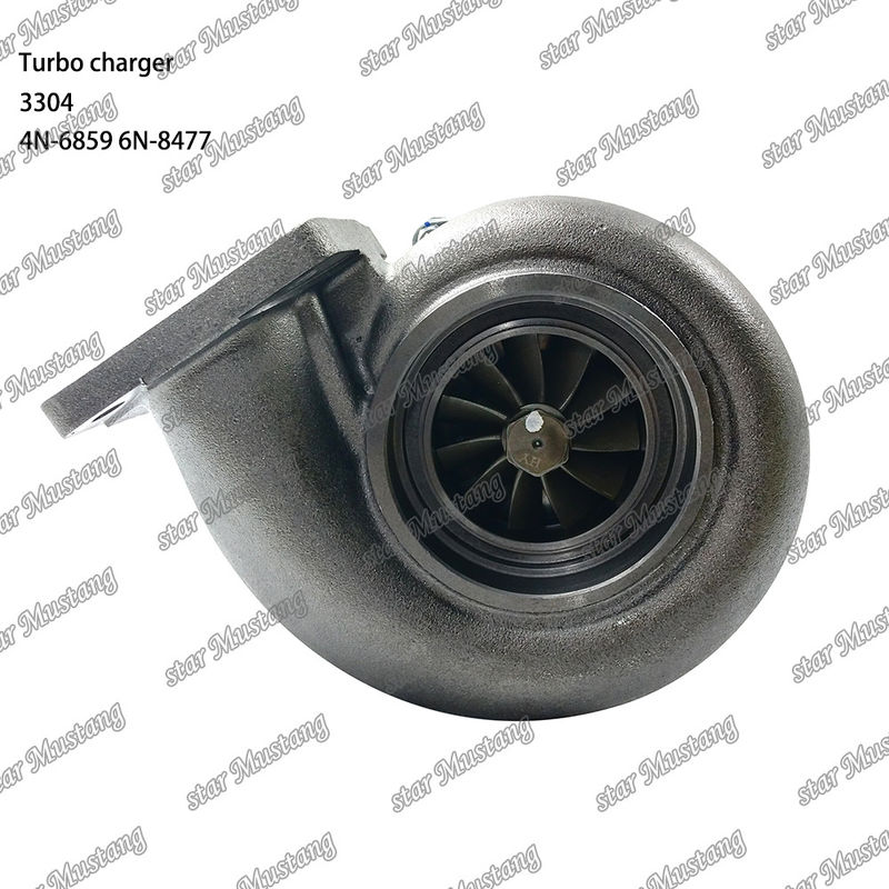 Máy tăng áp 3304 4N-6859 6N-8477 Phần động cơ với cấu trúc tích hợp và 6 tháng