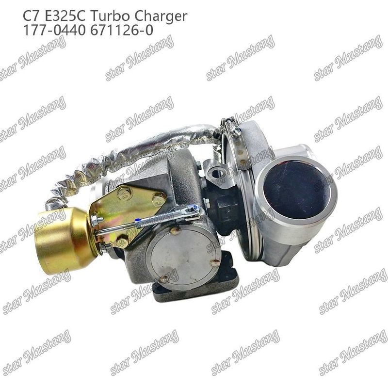 Máy tăng áp C7 E325C 177-0440 671126-0 Phần động cơ với cấu trúc tích hợp và 6 tháng