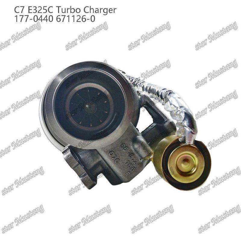 Máy tăng áp C7 E325C 177-0440 671126-0 Phần động cơ với cấu trúc tích hợp và 6 tháng