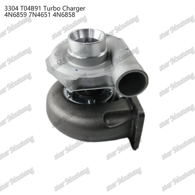 Máy tăng áp T04B91 3304 4N6859 7N4651 4N6858 Phần động cơ với cấu trúc tích hợp và 6 tháng