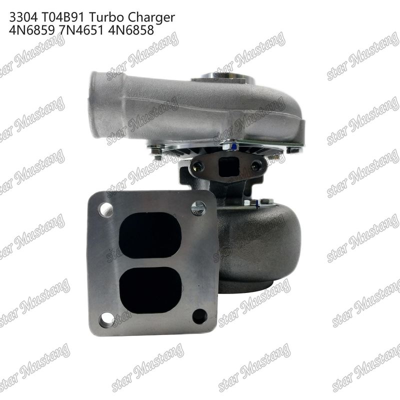 Máy tăng áp T04B91 3304 4N6859 7N4651 4N6858 Phần động cơ với cấu trúc tích hợp và 6 tháng