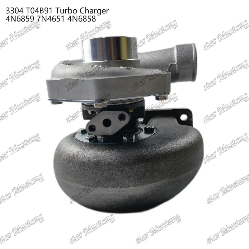 Máy tăng áp T04B91 3304 4N6859 7N4651 4N6858 Phần động cơ với cấu trúc tích hợp và 6 tháng