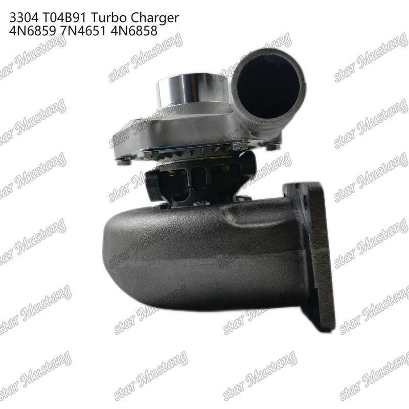 Máy tăng áp T04B91 3304 4N6859 7N4651 4N6858 Phần động cơ với cấu trúc tích hợp và 6 tháng